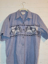 Load image into Gallery viewer, M/L - blue jaguar collared set