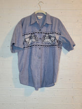 Load image into Gallery viewer, M/L - blue jaguar collared set