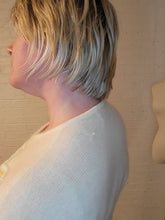 Load image into Gallery viewer, Up to XXL - cream beaded sweater