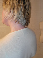 Load image into Gallery viewer, Up to XXL - cream beaded sweater
