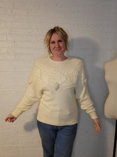 Load image into Gallery viewer, up to an XL - grape vine sweater