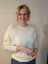Load image into Gallery viewer, up to an XL - grape vine sweater