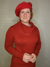 Load image into Gallery viewer, L/XL - cowl neck tunic sweater