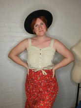 Load image into Gallery viewer, S-L NWT Ivory Crop