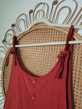 Load image into Gallery viewer, M/L - Brick Red Romper
