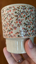 Load image into Gallery viewer, Stacking floral espresso mugs