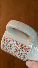 Load image into Gallery viewer, Stacking floral espresso mugs