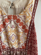 Load image into Gallery viewer, XXL - Cross stitch boho tank
