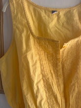 Load image into Gallery viewer, Large - Butter yellow peasant blouse
