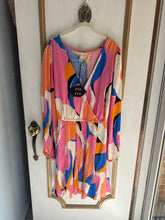 Load image into Gallery viewer, XXL - NWT Abstract Wrap Front Dress
