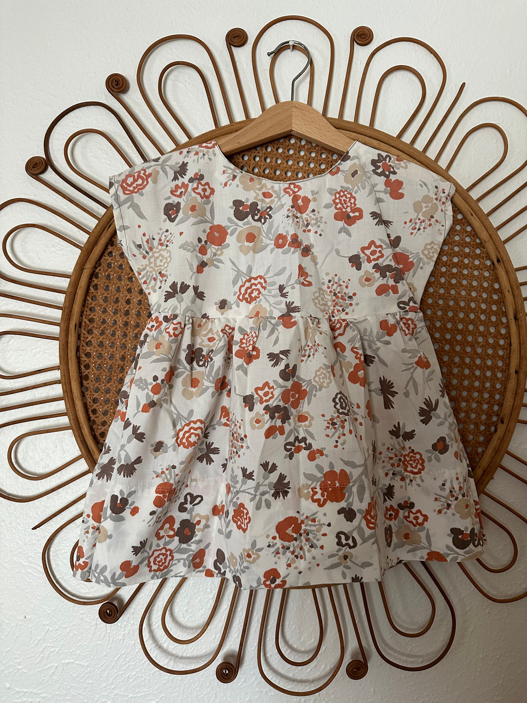 Small - Mini Florence in brown floral