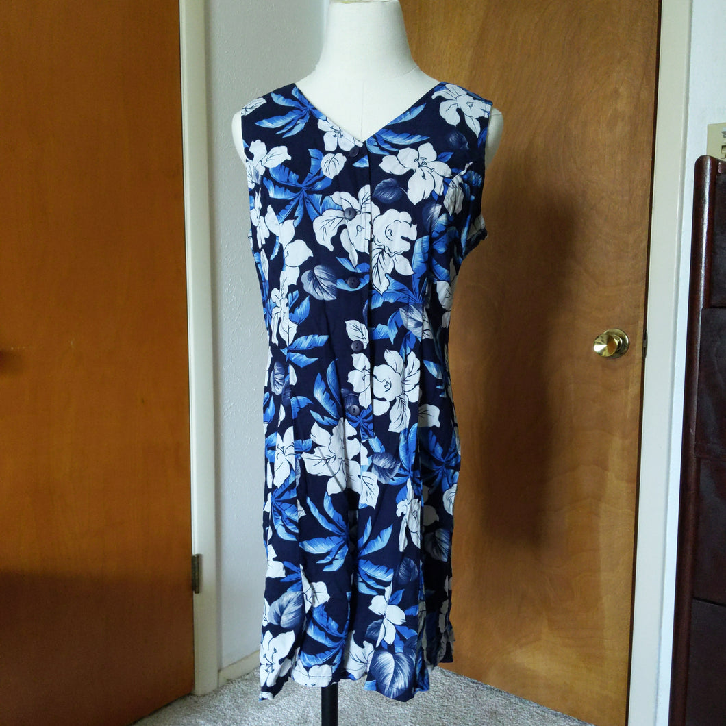 Expressions Hawaiian print romper