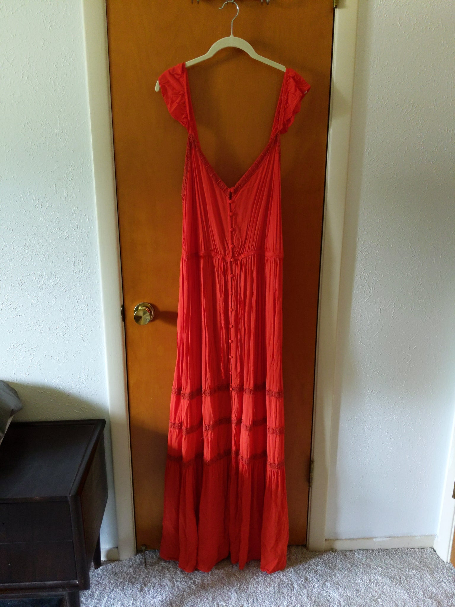 3X - Forever 21+ bright orange maxi dress thirdsisterthrift 3X - Forever 21+ bright orange maxi dress thirdsisterthrift