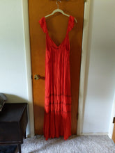 Load image into Gallery viewer, 3X - Forever 21+ bright orange maxi dress
