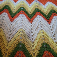 Load image into Gallery viewer, Yellow and Green Afghan

