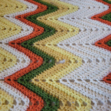 Load image into Gallery viewer, Yellow and Green Afghan
