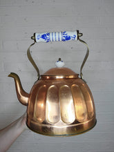 Load image into Gallery viewer, Vintage Copper Kettle

