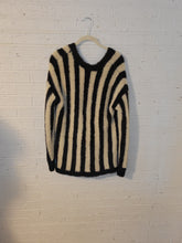 Load image into Gallery viewer, S/XS - Striped Fuzzy Cardigan
