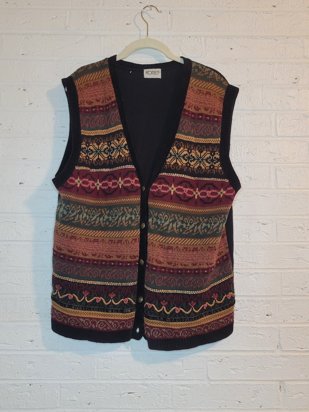 XL - knit vest