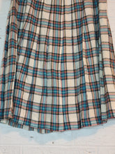 Load image into Gallery viewer, S - plaid pleated skirt
