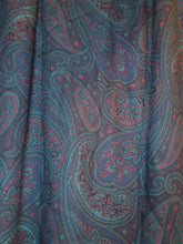 Load image into Gallery viewer, XS/S - purple Paisley collared skirt set
