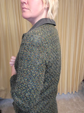 Load image into Gallery viewer, M - Green Blazer with Contrasting Collar
