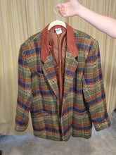 Load image into Gallery viewer, XL/2X - Warm Plaid Blazer
