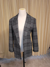 Load image into Gallery viewer, S - Green Plaid Blazer
