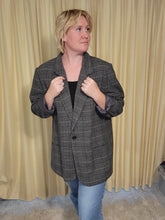 Load image into Gallery viewer, XL/2X - Gray Brown Blazer

