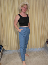 Load image into Gallery viewer, M/L - Blue Chambray Pant
