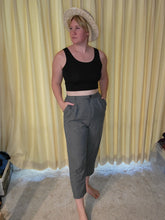 Load image into Gallery viewer, M/L - Gray Stripe Pant
