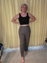 Load image into Gallery viewer, L - Brown Micro Houndstooth Pant
