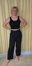 Load image into Gallery viewer, L - Blue Plaid Pant
