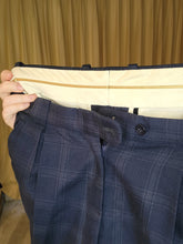 Load image into Gallery viewer, L - Blue Plaid Pant
