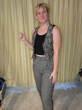 Load image into Gallery viewer, S/M- Tapestry Vest in blue
