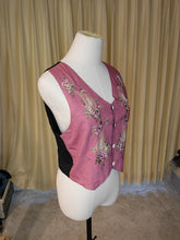 Load image into Gallery viewer, S - Embroidered Mauve Vest
