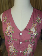 Load image into Gallery viewer, S - Embroidered Mauve Vest
