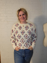 Load image into Gallery viewer, Up to L- 3D gloral sweater
