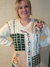 Load image into Gallery viewer, Up to XL - Rose Grandma Sweater
