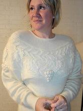 Load image into Gallery viewer, up to an XL - grape vine sweater
