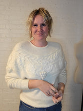 Load image into Gallery viewer, up to an XL - grape vine sweater
