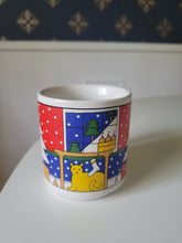 Load image into Gallery viewer, Primary Color Christmas Mug (with cats)
