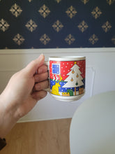 Load image into Gallery viewer, Primary Color Christmas Mug (with cats)
