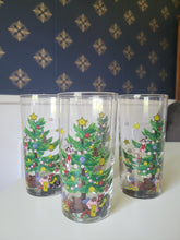 Load image into Gallery viewer, Christmas Tree Glasses (set of 4)
