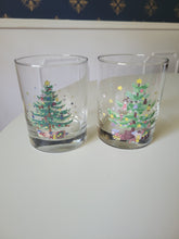 Load image into Gallery viewer, Christmas Tree Tumbler (set of 2 mismatched)
