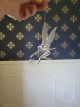 Load image into Gallery viewer, Glass Snow Faerie Ornament
