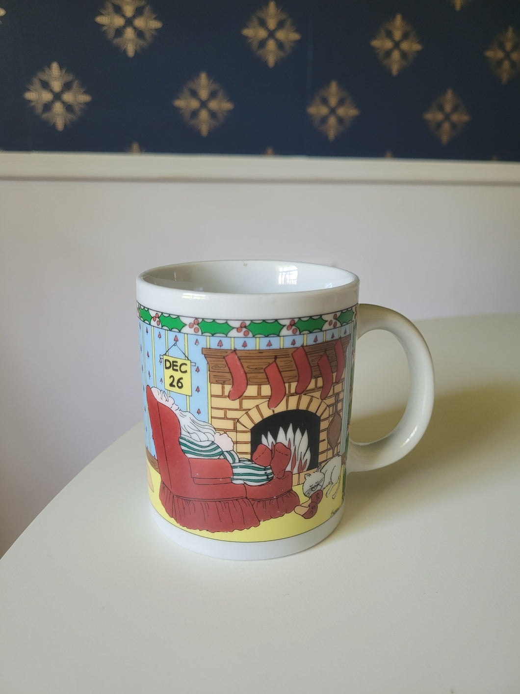 Off-Duty Santa Mug