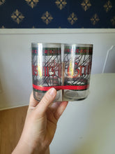 Load image into Gallery viewer, NIB Season&#39;s Greetings Juice Glasses (set of 2)
