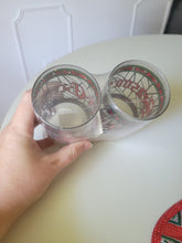 Load image into Gallery viewer, NIB Season&#39;s Greetings Juice Glasses (set of 2)
