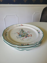 Load image into Gallery viewer, Animal and Ornaments Dinner Plates (set of 4)
